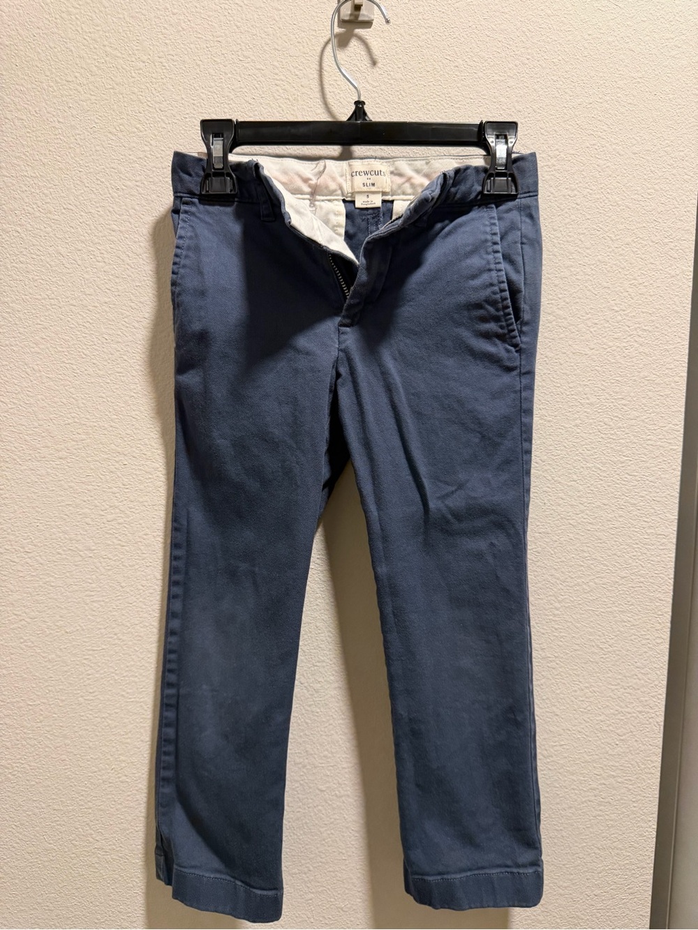 J. Crew Crewcuts Slim Blue Kids Chino Pants